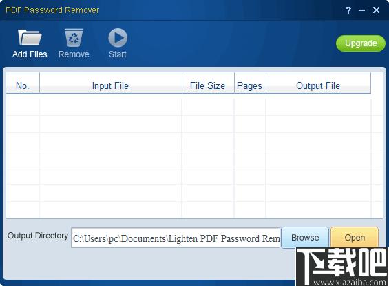 Lighten PDF Password Remover下载,解密软件,PDF解密,pdf工具