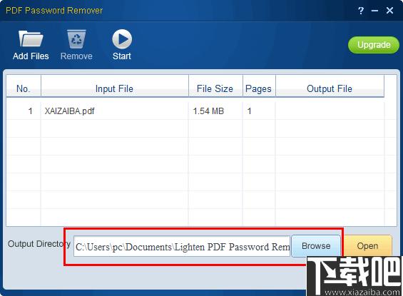 Lighten PDF Password Remover下载,解密软件,PDF解密,pdf工具